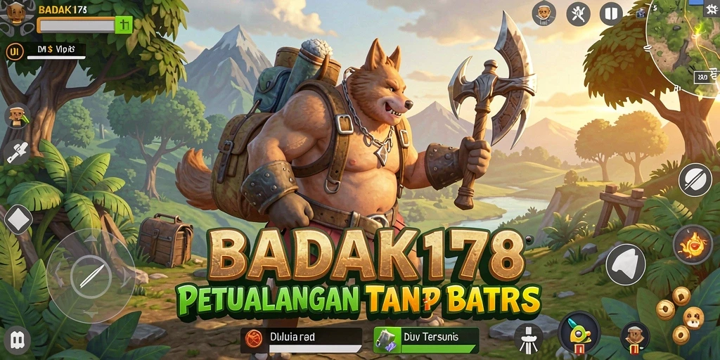 Gameplay seru dalam dunia terbuka BADAK178 yang memikat.