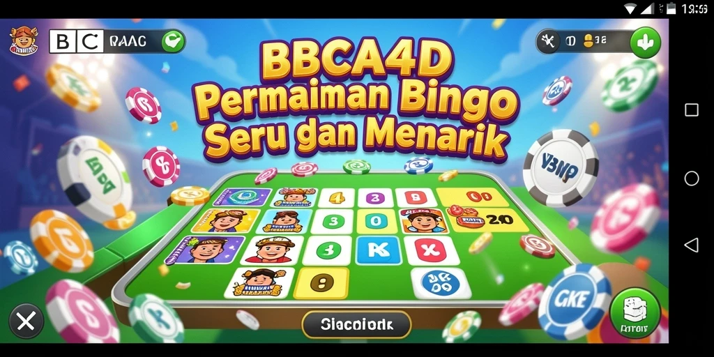 Tampilan menarik dari gameplay Bingo yang mendebarkan.