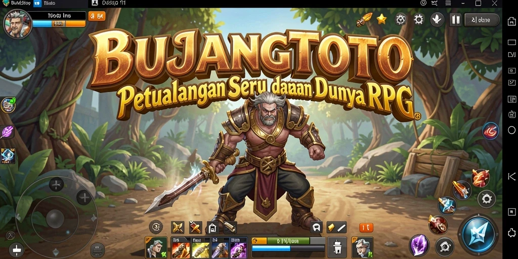 Gameplay seru dalam BUJANGTOTO dengan aksi RPG yang mendebarkan.