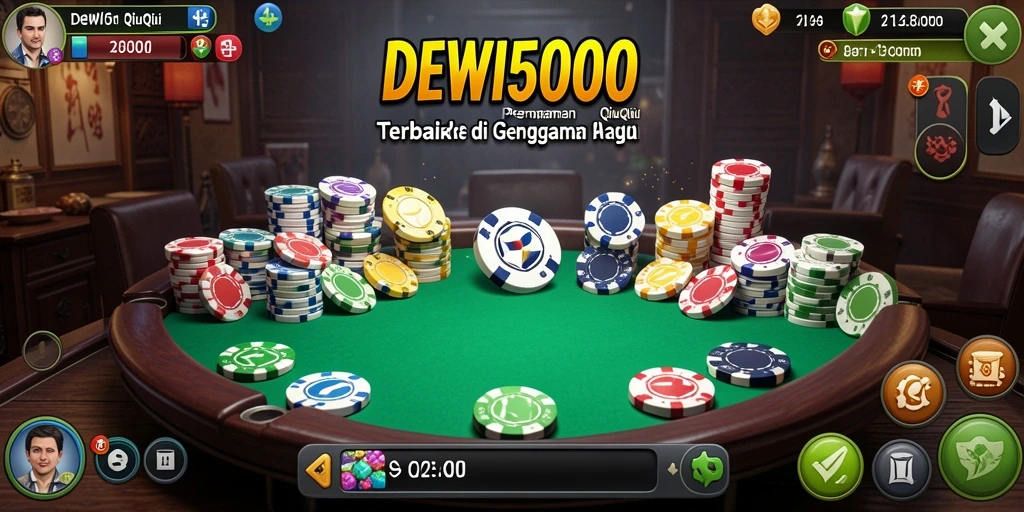 Tampilan gameplay seru DEWI5000 yang penuh ketegangan.