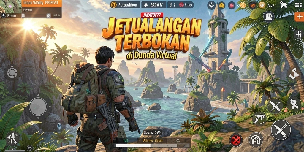 Screenshot JAYATOP77 menampilkan petualangan seru di dunia terbuka.