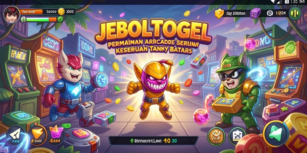 Tangkapan layar JEBOLTOGEL yang menunjukkan aksi gameplay Arcade yang seru.