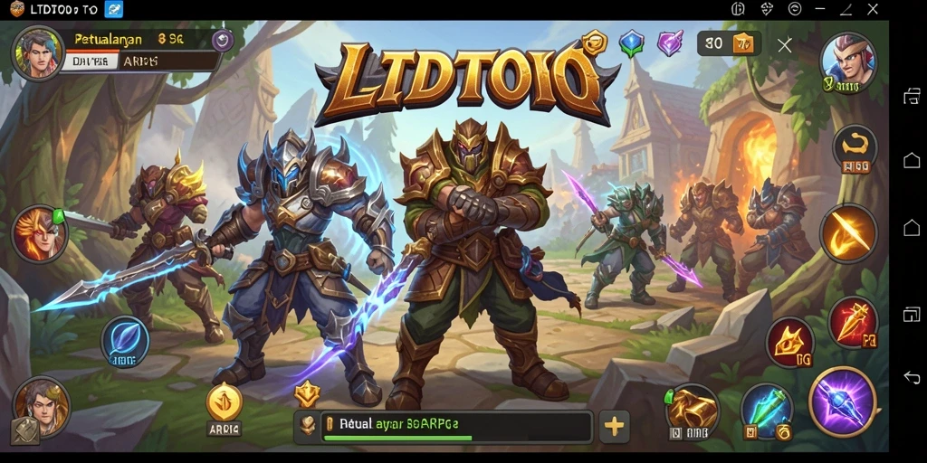 Tampilan gameplay LTDTOTO yang menakjubkan dengan aksi seru.