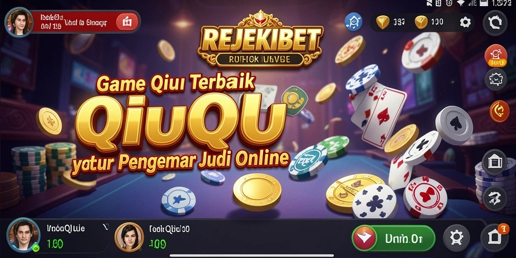 Tampilan menarik dari gameplay QiuQiu di REJEKIBET.