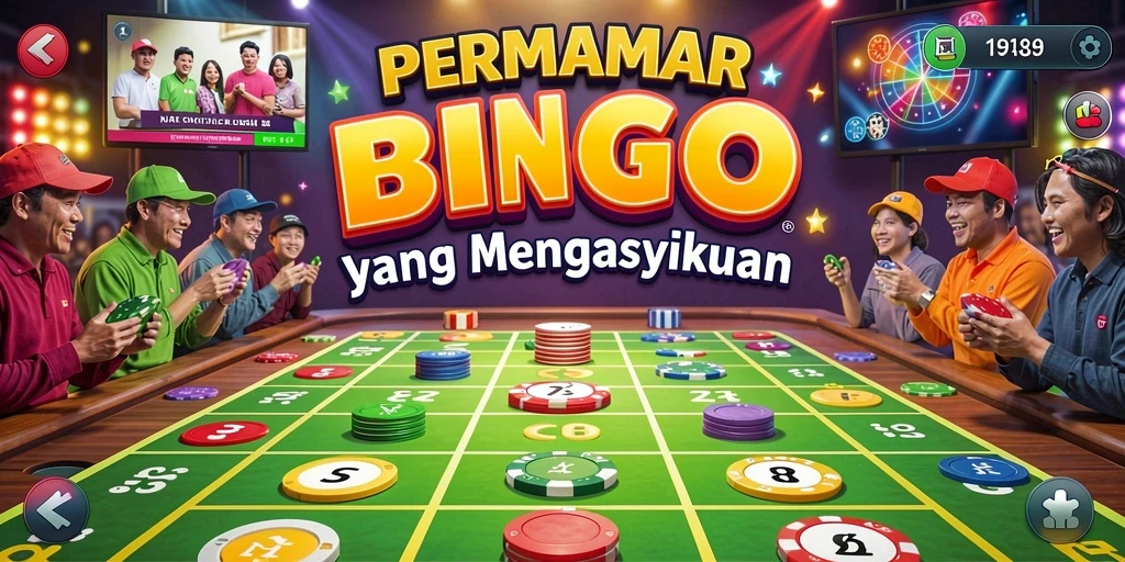 Tampilan gameplay menarik pada aplikasi Bingo RKGG.