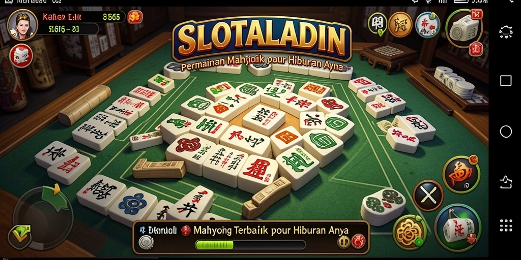 Tampilan menakjubkan dari gameplay SLOTALADIN yang penuh tantangan.