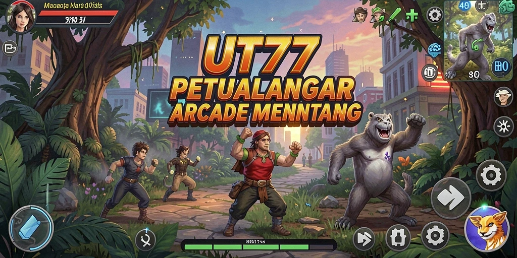 Gameplay seru dan menantang dari UT77 dengan grafis menawan.