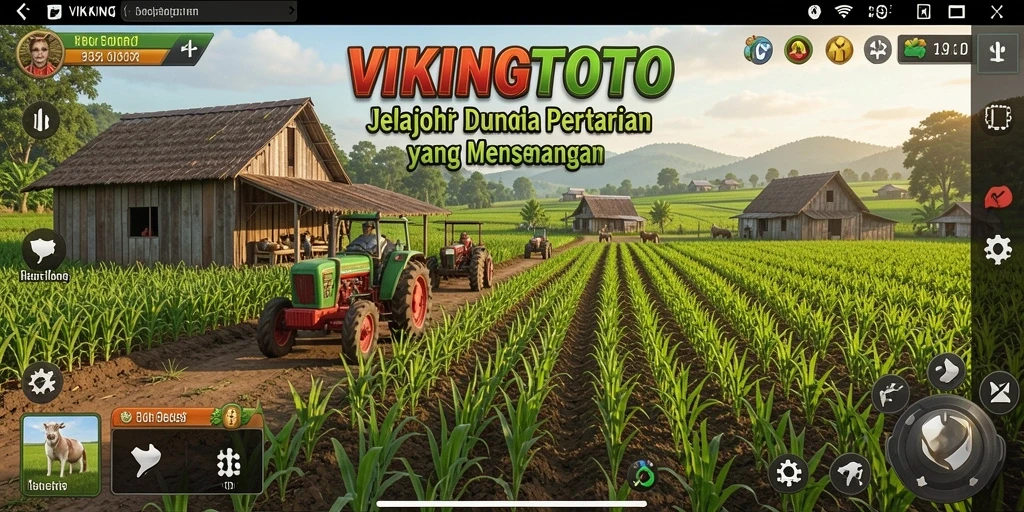 Gameplay menarik di VIKINGTOTO dengan beragam aktivitas bertani.