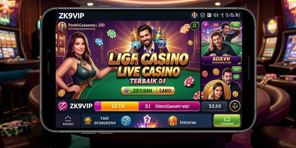 Intensitas permainan Live Casino yang menyenangkan dan interaktif.