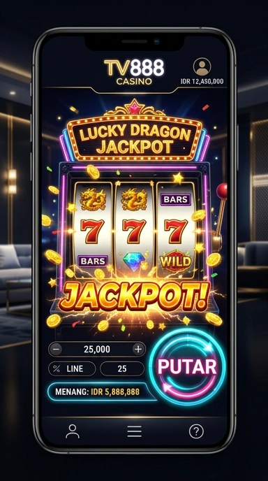 Screenshot halaman utama tv888 menampilkan berbagai kategori aplikasi.